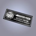 AMG Affalterbach Mercedes Special Edition Logo 8cmX3cm Black