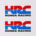 2 X HRC Honda Racing Motorcycle Sponsor stickers, Bike stickers, Decals