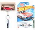 Key Holder, Beige (Car Included) - 3D Printed Hot Wheels Display: '71 Porsche 911
