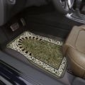 Green Persian Rug Car Floor Mats - Persian Car Carpet