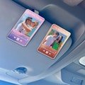Personalized Valentine's Day Gift For Boyfriend, Custom Song Photo Car Visor Clip, Gifts For Boyfriend, Custom Drive Safe Visor Picture Clip