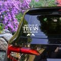 The Getaway Car, Car Decal, Swiftie Gift, Reputation Merch, Taylor Swift Keychain, Swiftie Merch, Lyric Decal, Window Decal