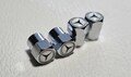 Mercedes Tire Valve Caps 4pcs with Logo Stem Air Cap Car Accessories