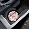 Soapstone Car Coaster, Cute Car Accessory, Fun Gift, Cup Holder Insert, Car Coaster Set - Cute Car Accessories  - Trendy Coaster