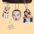 Custom Photo Air Freshener, Car Air Freshener, Picture Freshener, Funny Car Accessories, Car Freshies, Car Decor, Couples Gift Birthday Gift