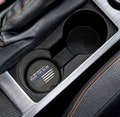 Car Coaster, Thin Blue Line Flag Back the Blue, Law Enforcement Gift, Police Officer Accessories, Cup Holder Insert, Back the Blue Coaster,