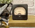 Amp Gauge! Weston Amperes RF Amp Reader! Steampunk! Unique Decor! Man Cave! Industrial Decor!