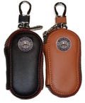 Universal Premium Car Key Fob Case Genuine  Leather Car Smart Key fob Holder for Remote Key Fob