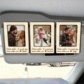 Personalized Valentine's Day Gift For Him, Custom Photo Car Visor Clip, Couples Valentine Gifts, Custom Drive Safe Sun Visor Picture Clip