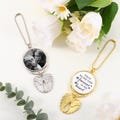 Personalized Dog Memorial, Loss of Pet, Angel Wings, Photo Car Charm, Sympathy Gift, Remembrance Gifts for Dog Passing Away, Dog Memory