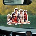 Personalized Pixar Style Portrait from Photo Car Air Freshener, Custom Air Freshener, Cute Car Accessories, Photo Freshener VR03