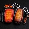 Handcrafted Leather Case for Genesis with Custom Tag, Genesis G70, G80, G90 Key Fob Cover, Gift For New Car