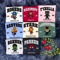 Custom Avengers Name Embroidered Shirt, Assembled Avengers Embroidered Shirt, Marvel Heroes Embroidered  Shirt, Marvel Friends Shirt