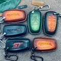 Cover For Raptor R Svt 2024 2025 Key Fob Cover Case Leather Remote Keyless Holder Keychain raptor Custom Color Red Blue Orange Yellow Punk