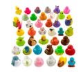 12/24 Bulk Colorful Rubber Ducks: Summer Fun  with Various Designs, Great for Birthdays or Ducking Jeeps