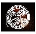 Funny 'Gas Guzzler Skeleton Decal ? Unique Vinyl Sticker ? Perfect for Cars, Trucks, Laptops, and More ? Durable 5 inch