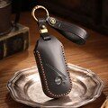 Personalized Leather Key Fob Cover Fit for BMW Mini Countryman Cooper SE Cooper One etc, Genuine Leather Car Key Case, Birthday Gift for Her
