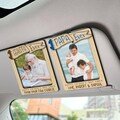 Drive Safe Clip, Car Visor Clip, Fathers Day Gift, Dad Photo Frame, Picture Frame Car Visor, Personalized Photo Frame, Loved One Gifts