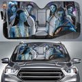 Avatar Movie Car Sunshade, Avatar The Way Of Water Car Sun Shade, Avatar Jake Sully Neytiri Car Windshield, Avatar Fire and Ash, Avatar Gift