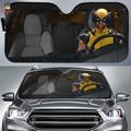Deadpool Wolverine Car Sun Shade, Wolverine Logan Car Sun Shade, X-men Superhero Car Sunshade, Avengers Car Windshield, Car Accessories
