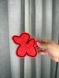 Heart ballon dog  silicone mold for freshies