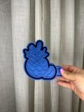 Cow in egg silicone  mold for freshies