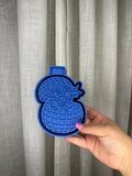 Cow disco silicone  mold for freshies